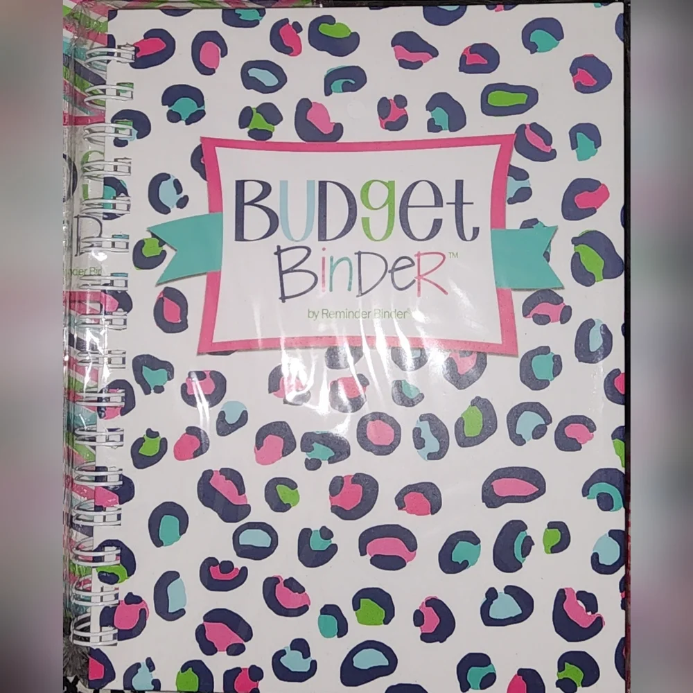 Gratitude and Budget Binders - Colorful Leopard Print